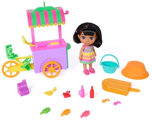 Chariot à glaces Dora jouet d'imitation transformable enfant 3 ans - 4