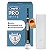 Oral-B Pro Series 1 Elektrische Zahnbürste/Electric Toothbrush, 1 Aufsteckbürste, 3 Putzmodi und Drucksensor für Zahnpflege, Reiseetui, Designed by Braun, black