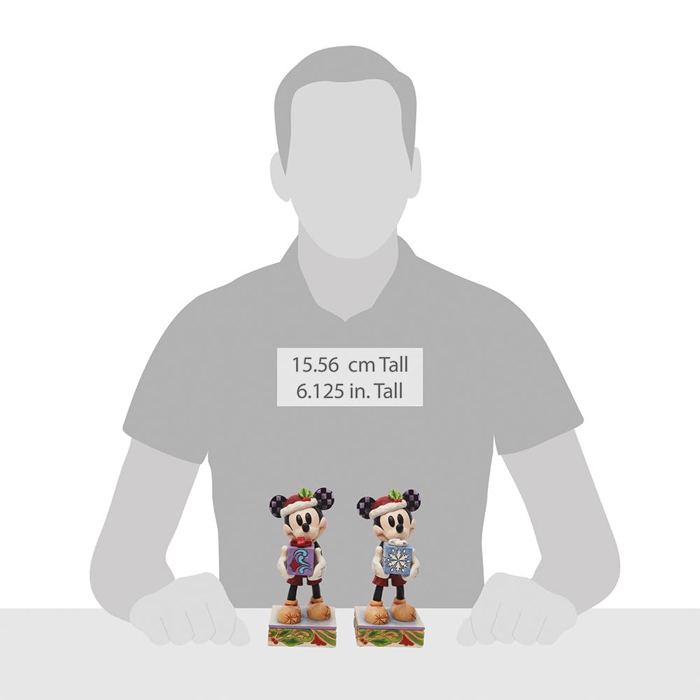 Amazon.com: Enesco Disney Traditions by Jim Shore Santa Mickey