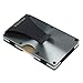Mens Money Clip Card Holder,SGUTEN RFID Blocking Credit Card Holder Anti Scan Card Case Aluminium Wallets For Men Black Gray