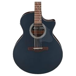 Ibanez AE275-DBF Dark Tide Blue Flat Guitare acoustique - Les Beatles, Paul McCartney, John Lennon, RIngo Starr, George Harrison Ibanez AE275-DBF Dark Tide Blue Flat Guitare acoustique – Image 5