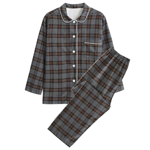 Pyjama en flanelle 100% coton de qualité supérieure pour des nuits d'hiver douces