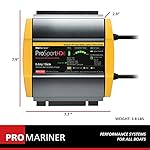 ProMariner 44006 ProSport HD Waterproof Marine Battery Charger, 6 Amp, 1 Bank