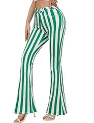 Green White Stripes