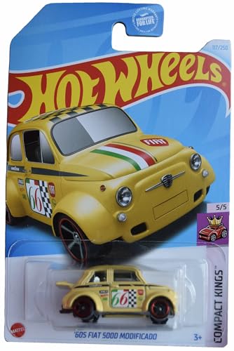 Matchbox Hot Wheels Fiat 500D modificado 1:64 miniatura 1