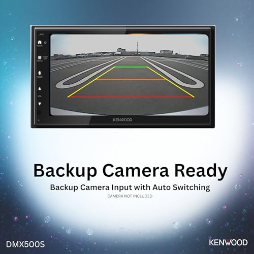 KENWOOD DMX500S 6.8" Capacitive Touchscreen Digital Multimedia Receiver – Wireless Apple CarPlay, Android Auto, Bluetooth - view 3