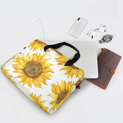 Maletín para laptop ALAZA estampado girasol 13-15.6" miniatura 7