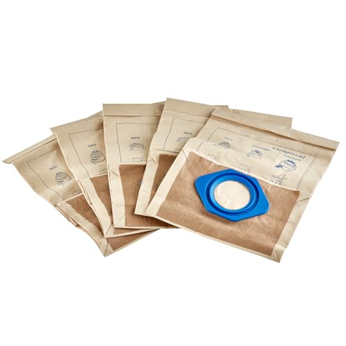 5 Bolsas Aspiradoras Nilfisk GM80 C - Recambio Original - 6,5L (82095000)