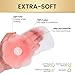 Hiramex Nippleless Covers, Silicone Breast Lift Reusable Breast Pasties Petals (Pink)