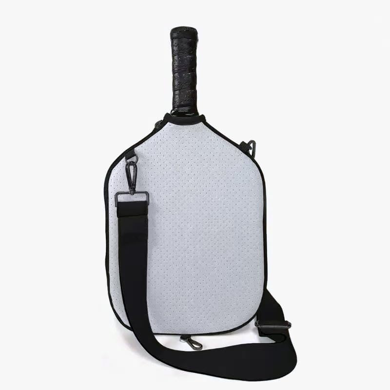 Funda de goma impermeable y resistente al desgaste para protección de raqueta de tenis 4