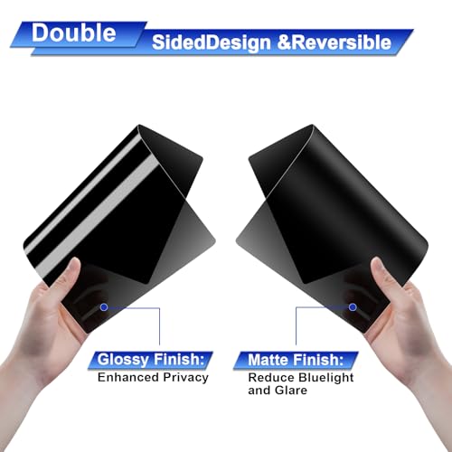 Image of FILMEXT 16 Inch Laptop Privacy Screen, 16:10 Aspect Ratio | Compatible with Lenovo Hp Dell Acer Asus Envy Xps, Removable Anti-Blue Light Glare Anti Spy Laptop Screen Privacy Filter