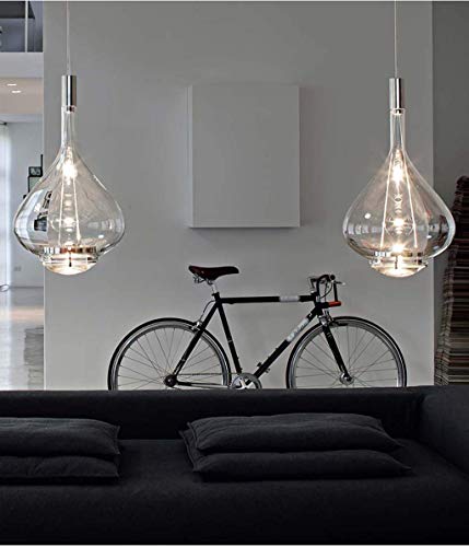 Lustre en verre pour salon sombre : la solution pour un éclairage doux