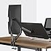 Dual Monitor Arm 32inch, Dual Monitor Mount, Monitor Desk Mount, Dual Monitor Stand Vesa Bracket, Monitor Stands for 17-32inch & 22lbs Monitors VESA Mount Computer Monitor Arm, Double Gas Spring Arm