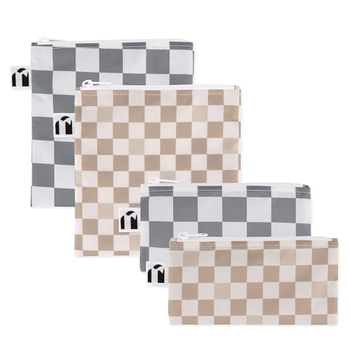 Roamio Reusable Sandwich & Snack Bags, 4-Pack