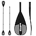 Fixget Pagaia per SUP, Pagaie da Kayak Stand Up Paddle Lunghezza Regolabile per Persone di Altezza Superiore a 152 cm, Leggero Palo in Alluminio Lama in PP e Fibra di Vetro
