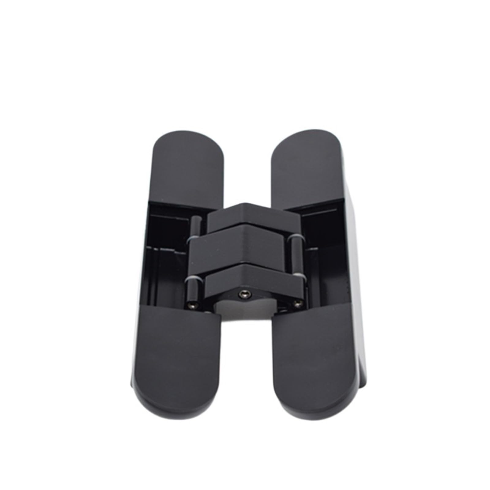 Bisagra de Puerta Oculta Ajustable 3D, bisagra Oculta Ajustable/bisagra de Puerta Invisible, bisagras de 140 x 30 mm y 60 kg(140x30 Silver 1price)