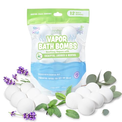 Tub Works® Vapor Bath Bombs for Toddlers & Kids, 12