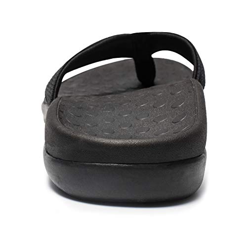 LLSOARSS Sandália de pé para fascite plantar com suporte de arco - Melhor chinelo ortopédico para pé
