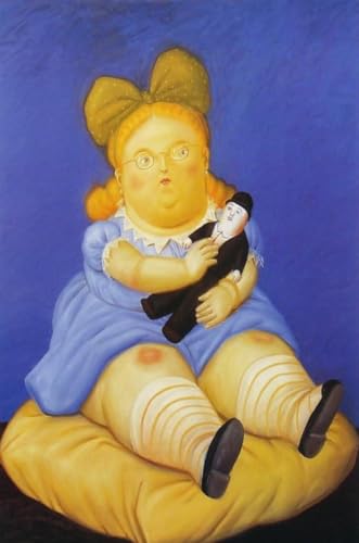 Impression en couleur Fernando Botero sur toile premium pour déco chic 60x90