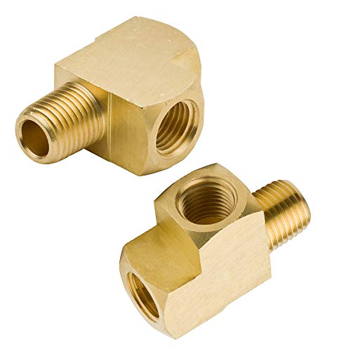 Legines Brass Street Tee 1/8