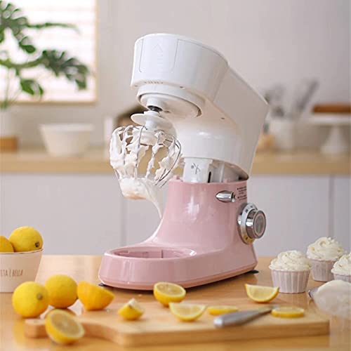 Feixunfan Küchenmaschine Standmixer 1200W 4.8L Lebensmittel-Processor-Mischmaschine Ei Schläger für Brot Kuchen (Farbe… – Bild 3