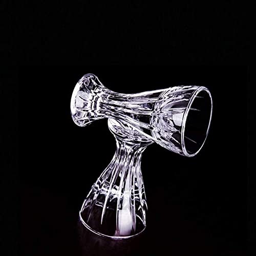 Whisky Decanter, Wine Decanter, Wijnkaraf Crystal Glas Liquor Glas Liquor Glass Gestreepte Kleine Wijnglas Cup Houder… - Image 4