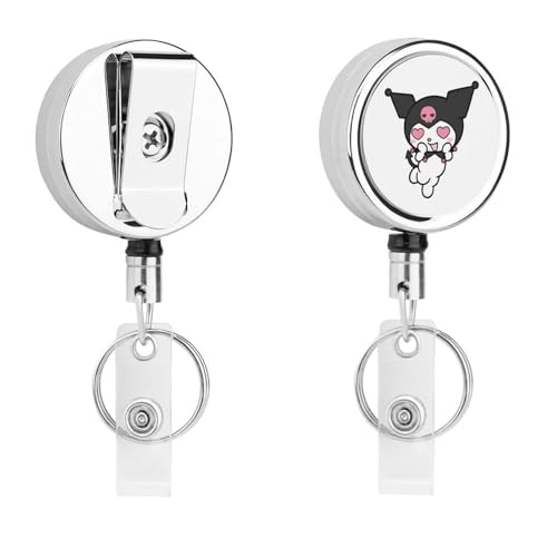 クロミ IDバックル 吊り下げ名札用リール 名札ホルダー IDカードホルダ カードケース ネームホルダー