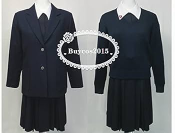 旧制服セット Amazon.co.jp: 衣舞cos コスプレ 山脇学園中学・高校制服（冬