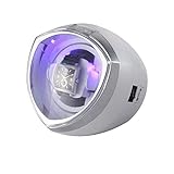 * Einfache Bedienung: Der Uhrwerkmotor der Uhr wird über einen geraden Stecker angetrieben und verfügt über eine 3-Wege-Einstellung (im Uhrzeigersinn, gegen den Uhrzeigersinn und abwechselnd) sowie eine Kombination aus 4 Programmmodi, damit Ihre Uhr genau läuft.