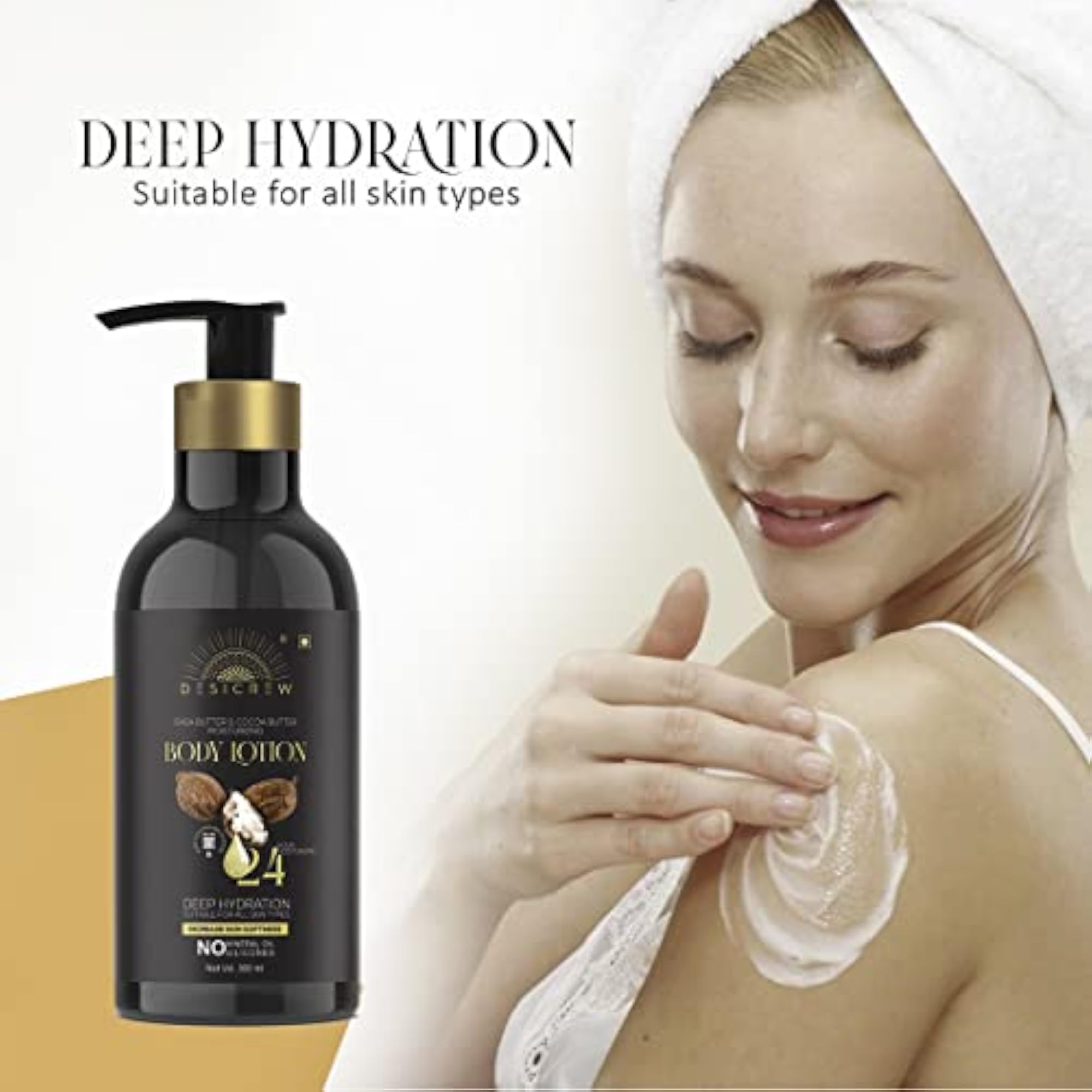 Desi Crew Nourishing Shea & Cocoa Butter Lotion