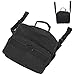 Organisateur de sac de rangement pour fauteuil roulant, sac pour fauteuil roulant, portable durable lavable en machine pour scooters fauteuils roulants Walker tout type de vélo à roues