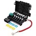 Battery Fuse Box Block Terminal 1J0937550 with 9pcs fuses for 99-04 VW beetle Jetta Bora Golf MK4