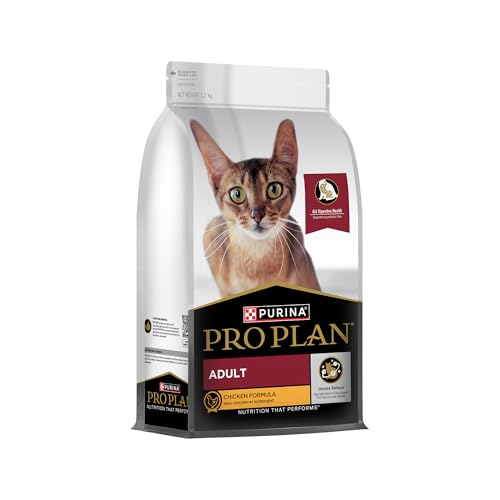 Image of PRO Plan Adult Cat Dry Food with Chicken, 1.2kg Pack