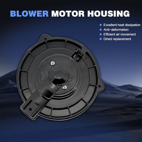 Image of 700054 HVAC AC Blower Motor Assembly with Fan Cage fit for Toyota Solara 2004-2008, fit for Camry 2002-2006, fit for Sienna 2004 2005, Replaces 87103-06031