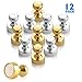Produktbild Zalava Magnete Neodym Magnete extra Stark 12 Stück Mini Magnete kleine Magnete, 16 x 12mm N52 Push Pins mit Aufbewahrungs Box für Magnettafel, Whiteboard, Pinnwand, Kühlschrank