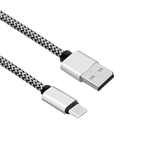 Ailun Usb Type C Cable 6Ft 3Pack High Speed Type C To Usb A Sync Charging Nylon Braided Cable For Galaxy S22/S22+/S22Ultra,Galaxy S21 5G,Galaxy S20 Smartphone Tablets Silver Blackgrey Not Micro Usb #TOP2