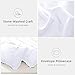 QSH White Farmhouse Ruffled Comforter Set King Size Shabby Boho Chic White Bedding Comforter King Lightweight Fluffy Ultra Soft Microfiber Inner Fill Bedding Set 3 Pieces