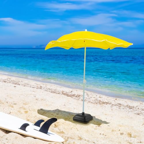 VICASKY 1pc Plastic Sun Umbrella Base Water Sand Injection Stand for Outdoor Shade Compatible Umbrella Poles Stable and Design for Beach and Patio Use by VICASKY - Used condition - Image 4