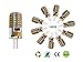Produktbild SidiOutil G4 LED Glühbirnen 3000K Warmbeleuchtung Dimmbare Landschafts-LED-Birne 3W Entspricht 30W T3 Halogen-Schienenbirnenersatz G4 Bi-Pin Sockellampe (10 Stk.)