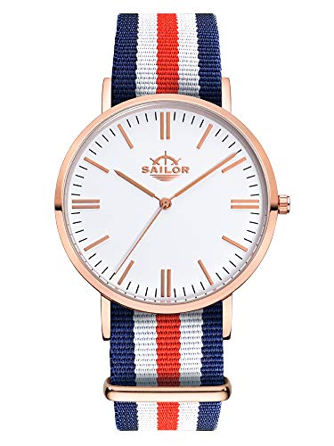Montre Classic Marine Sailor en nylon : l'accessoire idéal de Paris à New York