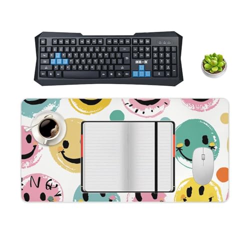 Desk Pad Protector Extendido 24x12 Pulgadas Blanco miniatura 4