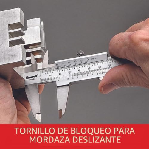 Calibrador Starrett 125MEA-6/150 con lectura precisa para optimizar cada control dimensional 4