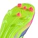 Adidas, Unisex, F50 League Firm Ground/Multi Ground, Blue Fusion/Lucid Lemon/Lucid Pink, Mens 9.5, Womens 10.5, Medium