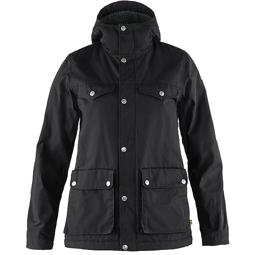 Fjällräven Damen Greenland Winter Jacke, Black, M