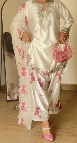 Sitara Styles Silk Motif Embroidered Salwar Suit Set - Image 6