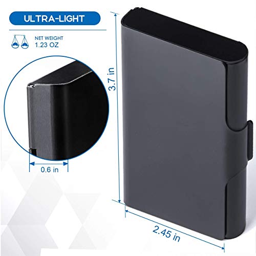 MaxGear Business Card Holder Case for Men or Women4