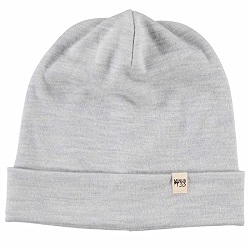 100% Merino Wool Cuff Beanie - Mens & Womens Warm Winter Hat - Watch Cap - Toque