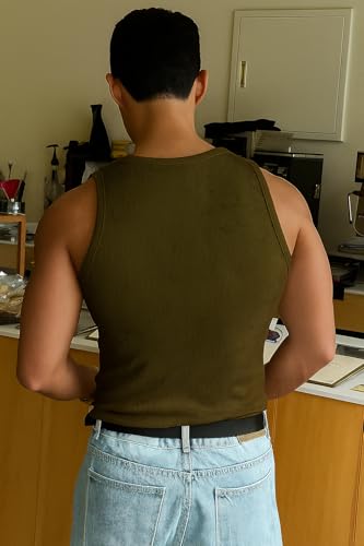 Image of Rockwell Men's Premium Cotton Vest - Sleeveless Gym Undershirt | Breathable, Stretchable & Skin-Friendly Innerwear for Everyday Comfort | Pack of 2 |301