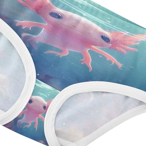 Cute Axolotl Undersea Toddler Girls's Underwear 2T 202b88384