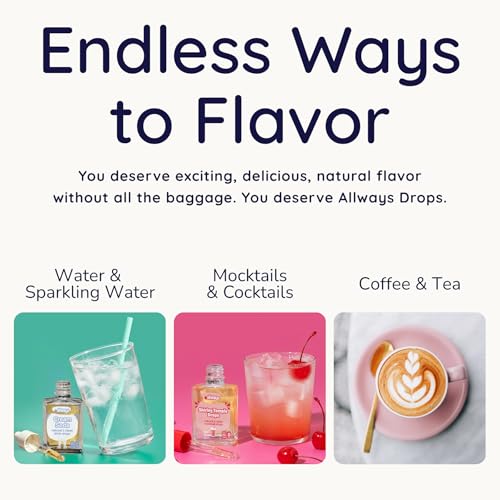Image of Allways Drops Coconut Water Enhancer | Sugar Free | 50 Servings